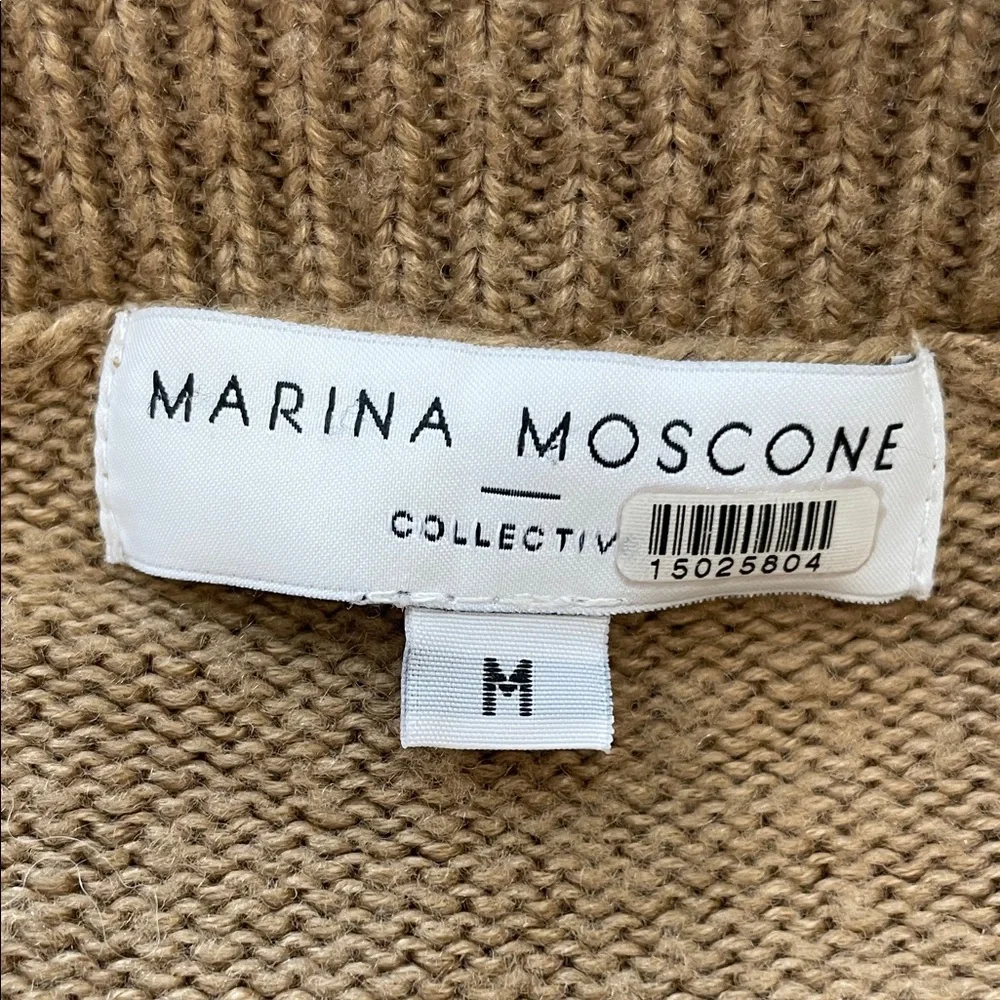 Marina Moscone x RTR Tie Waist Sweater M - Picture 4 of 11